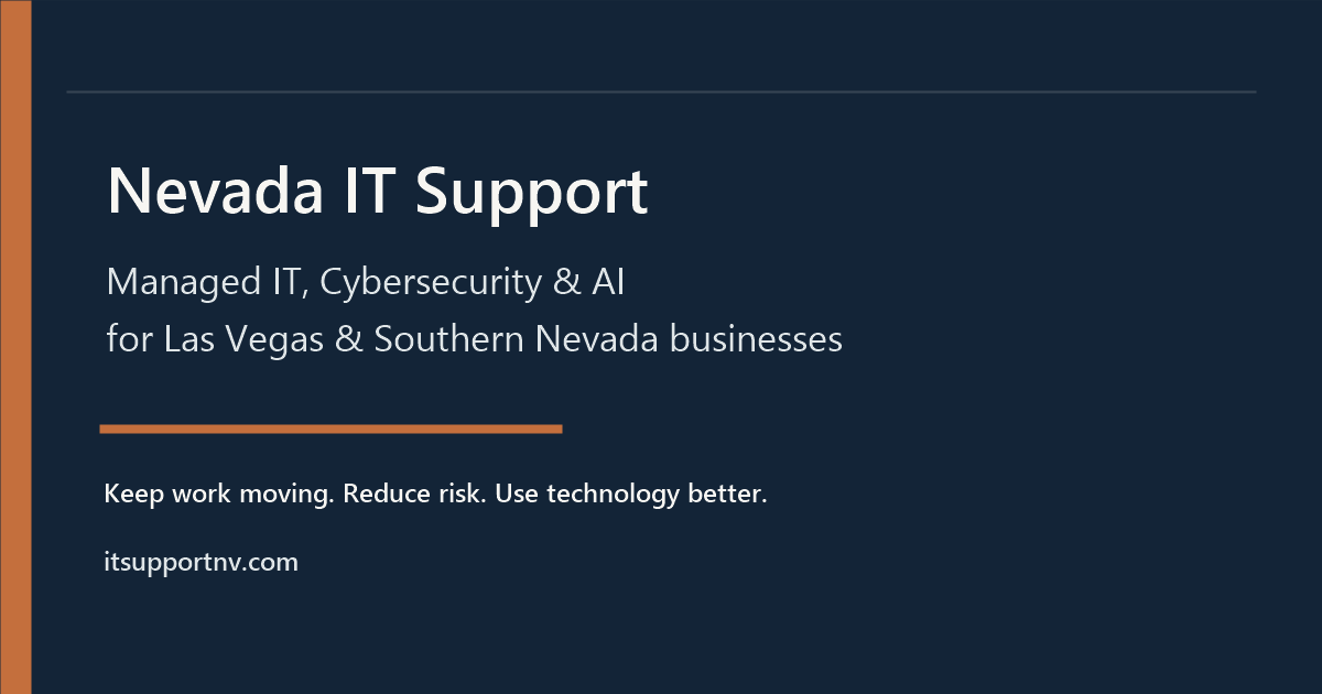 Nevada IT Support: AEC project handoff checklist and four approval gates