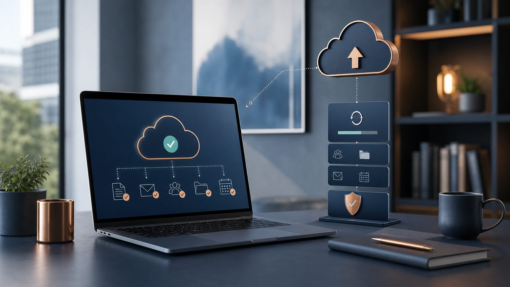 Secure Microsoft 365 cloud backup and data recovery workspace